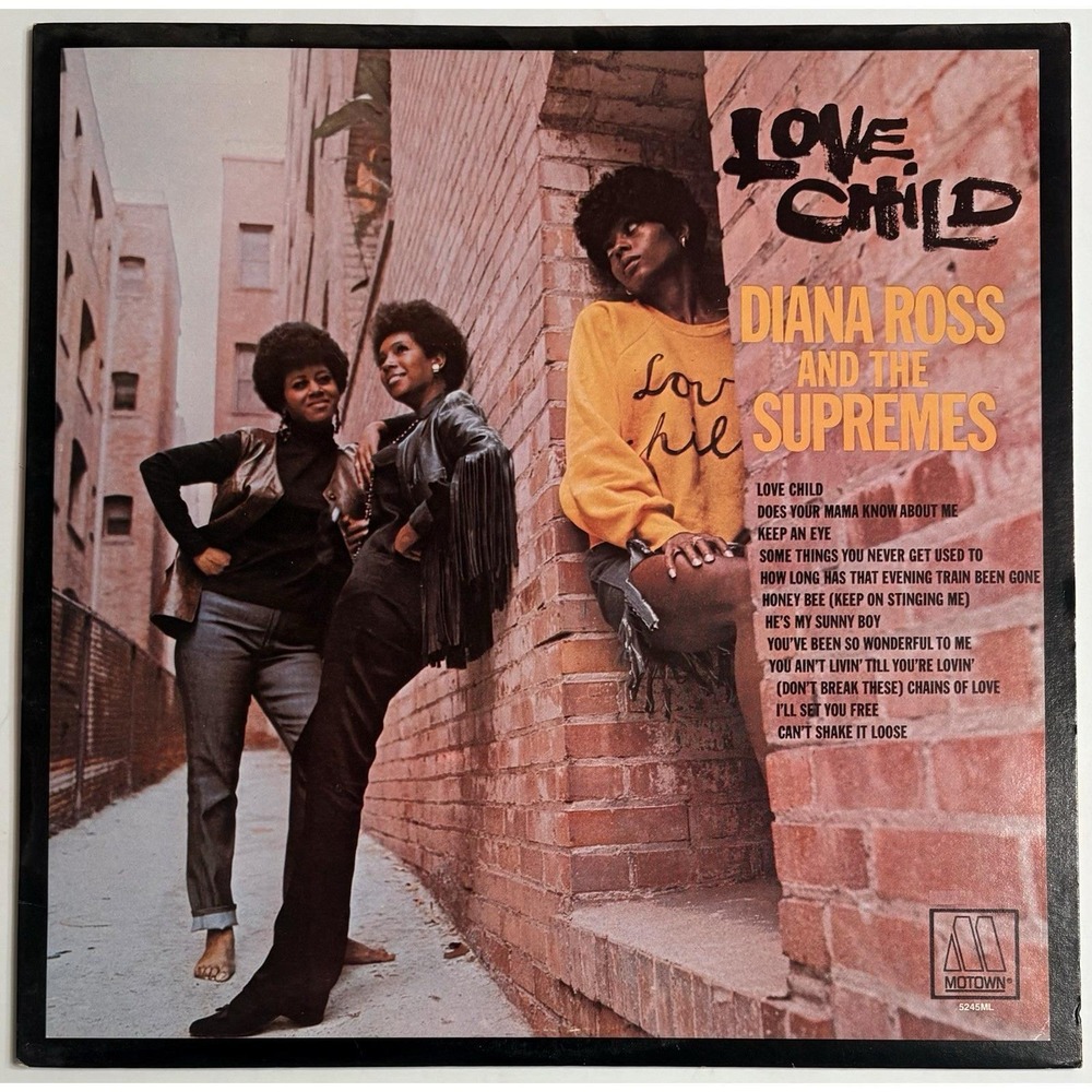 Diana Ross & The Supremes - Love Child - Motown 5425ML 1982 Pressing - Vinyl LP